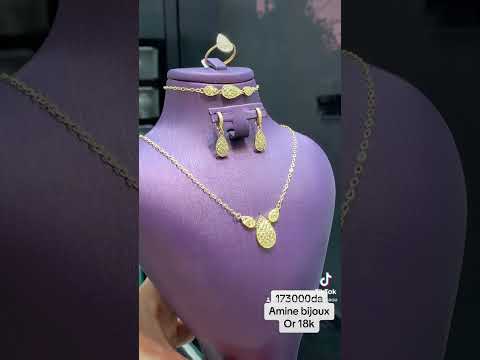 مجوهرات امين ترحب بكم في المحل ذهب عيار 18قراط المكان متواجد في بلدية بودواو ولآية بومرداس