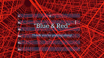 Blue & Red, Relaxed backing track for Guitar (or any Soloist) in B minor, 80 bpm. Enjoy!