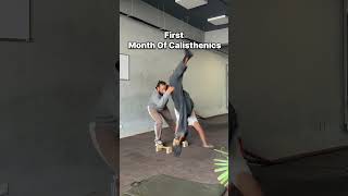 First Month Vs Fifth Month Calisthenics Progress