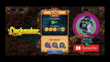 Clockmaker - Match 3 Mystery Game - The Bakery - Level 111 - 115 - Gameplay