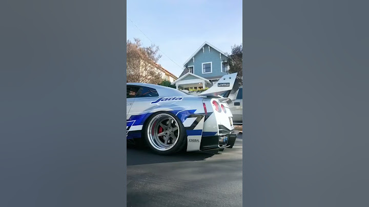 Street Monster Extremely custom Nissan GTR R35 #nissan #gtr #r35 #turbo  #fastest #revving
