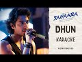 DHUN Saiyaara Karaoke With Lyrics AlgoRhythm Studio 