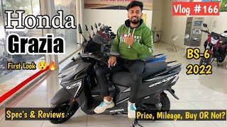 Honda Grazia BS6 2022 Edition @Honda | Spec,s & Review | Jb Activa hai too kyu ky ise?graziabs6