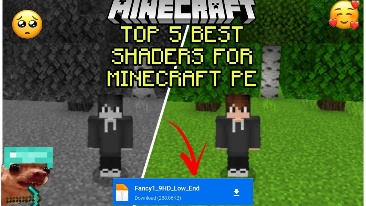 Top 5 BEST SHADERS🔥 For Minecraft Pocket Edition 1.21 - YouTube