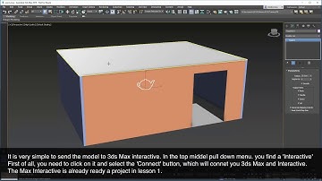 3ds Max Interactive Lesson 2 | Import 3ds Max Assets