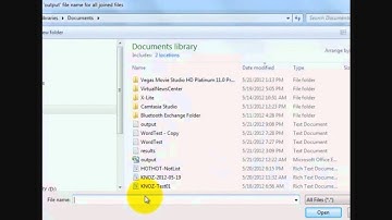How to File Joiner to merge and combine two or several, multiple Files Into One Software