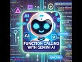 Function Calling using Gemini 1.5 Pro