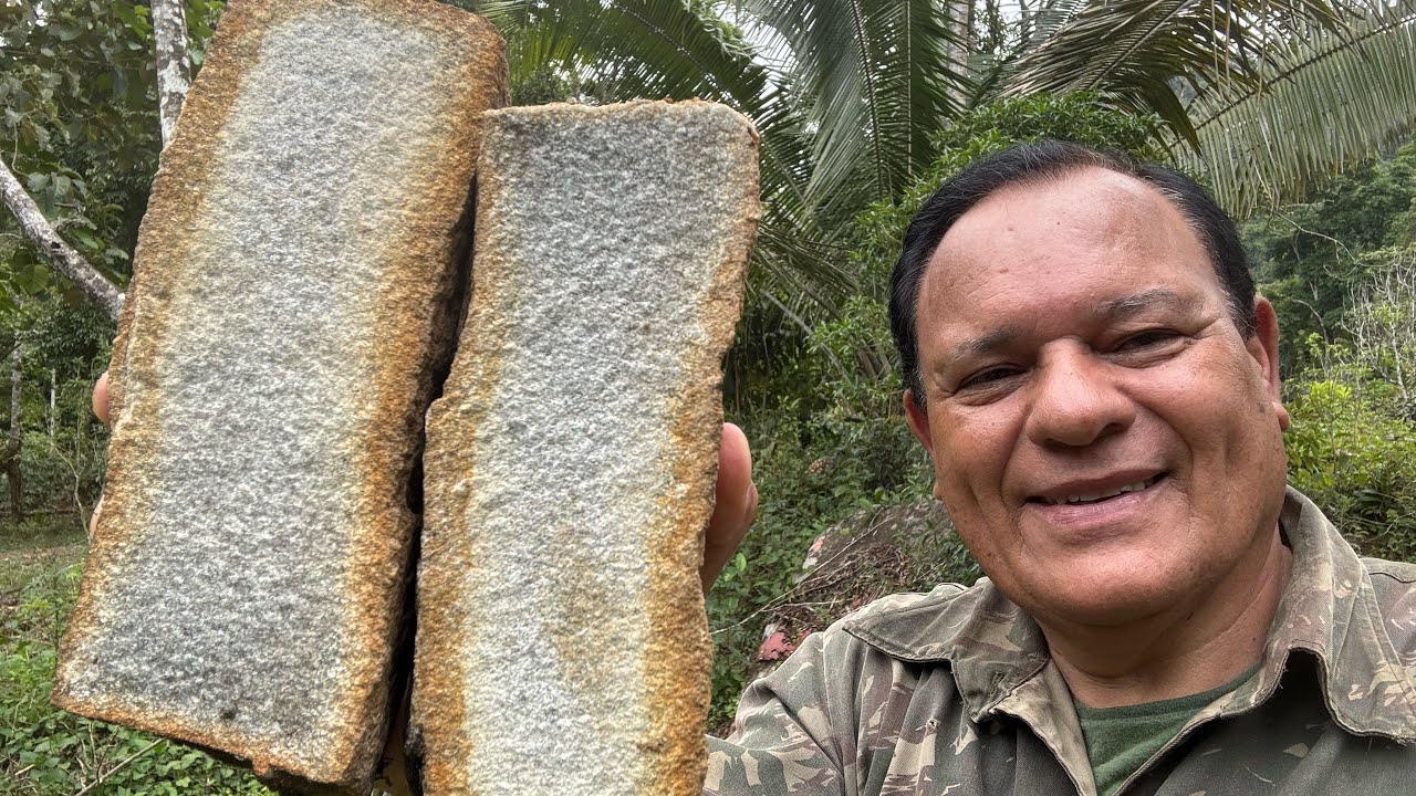 PEDRA DE AMOLAR NATURAL.