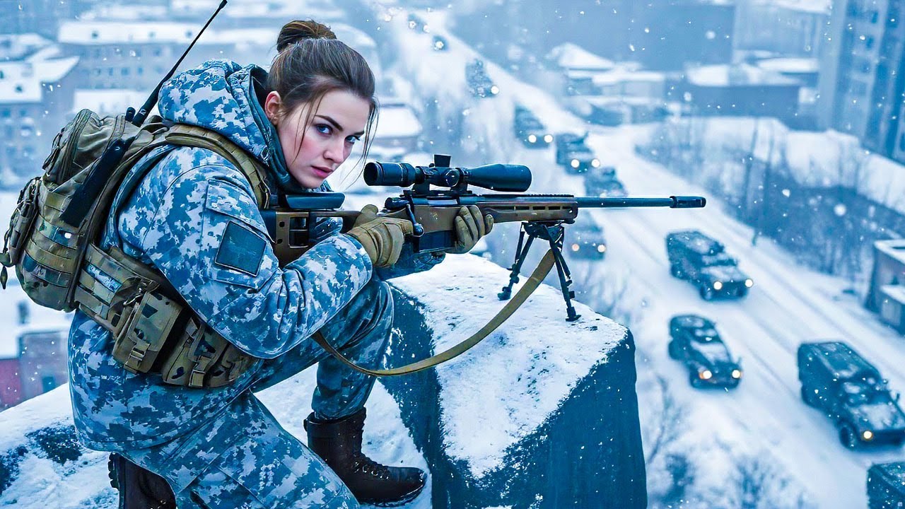 Sniper Girl Wipes Out Entire Convoy from Rooftop — Until the City Below Exploded into Chaos
