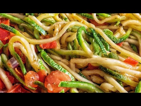 Spaghetti De Zucchini Receta