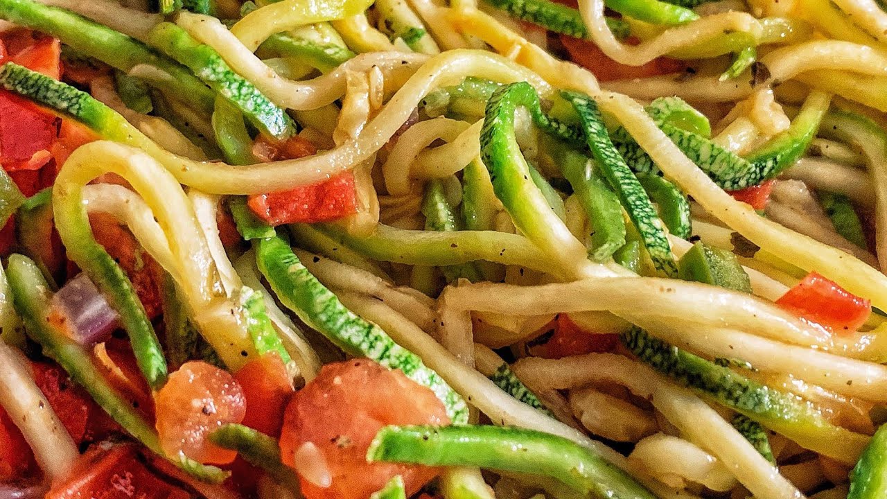 ¿Cómo hacer espagueti de calabacitas delicioso?