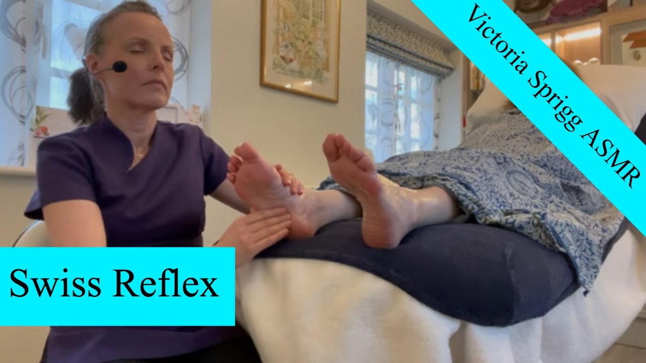 ASMR Swiss Reflex and Brazilian Toe Technique with Victoria and Gail | 3 of 3