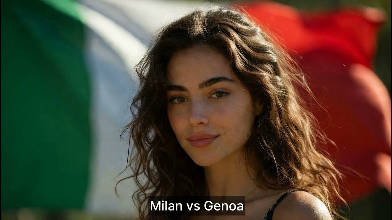 🇮🇹 ⚽ Milan - Genoa. 🎶Una canzone magica sulla battaglia in Serie A