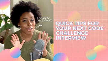 Quick Tips On Coding Challenges