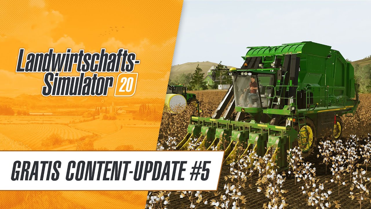 Landwirtschafts-Simulator 20 - Neues kostenloses Update mit John Deere und McCormick Industries
