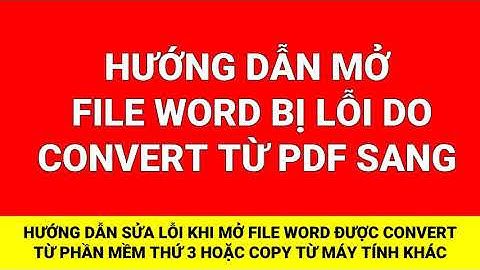 Cách xử lý file pdf bị lỗi không mở được năm 2024