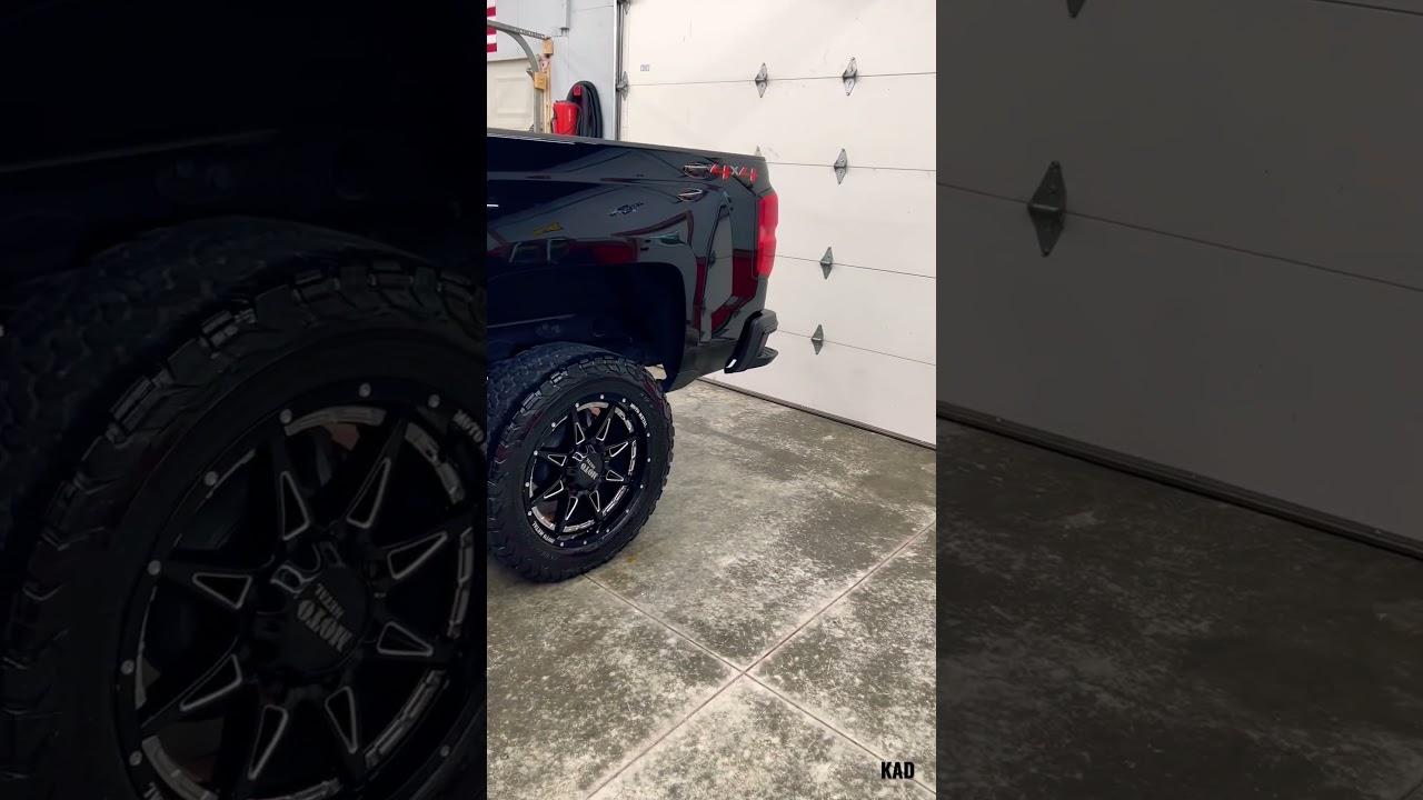 BLACK CHEVY DURAMAX 🦾WET PAINT 😏 CAUTION ⚠️😋