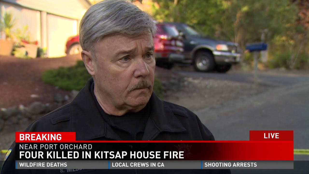 Family of 4 killed in South Kitsap house fire YouTube