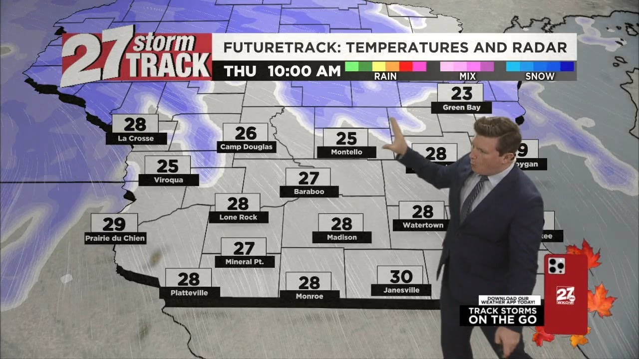 Breaking down our two rounds of snow - YouTube