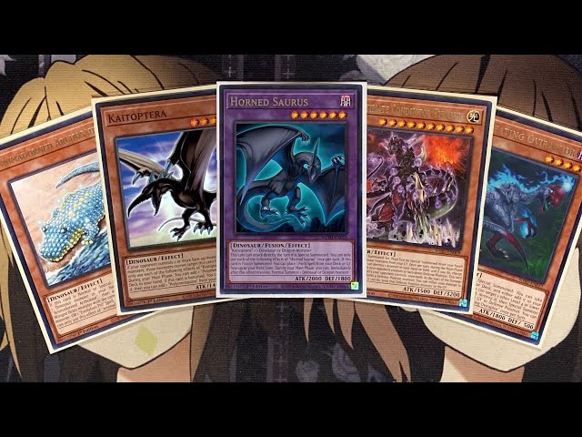 My Rex Raptor Yugioh Deck Profile for Post Maze of Millennia - YouTube