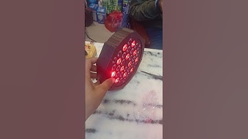 ✓DJBoomy Stage Lights 36 DJ LED Par Light RGB Party Lights Uplights with Sound Activated Remote DMX