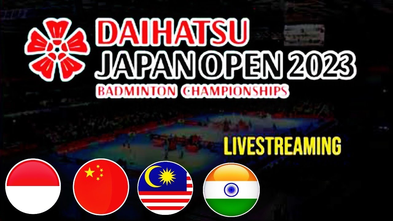 Japan Open Live Badminton 2023 Match Day-6 Semi Final All Court Live