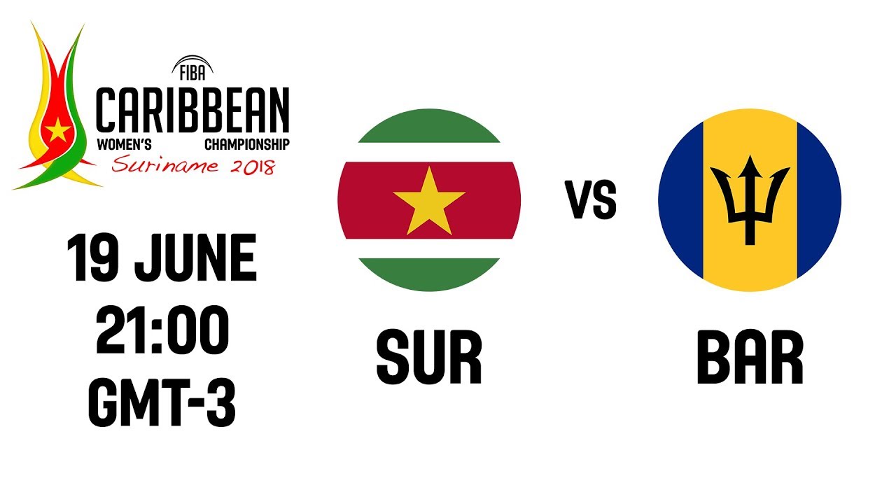 LIVE - Surinam v Barbados - Group Phase - CBC Women's Championship