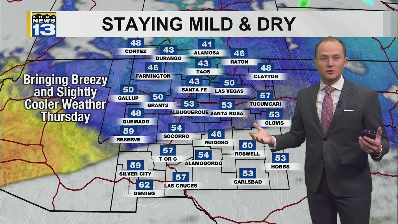 Gradual warming continues, dry weather holds through the weekend - YouTube