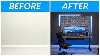 8 500 Minimalist Desk Setup and Room Transformation