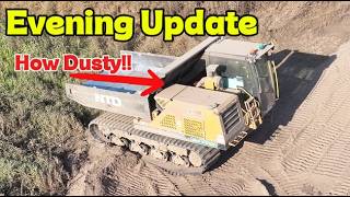 Llangollen Canal Breach, Whitchurch. Evening Update