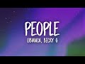 Libianca - People (Lyrics) ft. Becky G