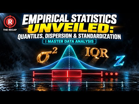 Empirical Statistics Unveiled: Quantiles, Dispersion & Standardization | Master Data Analysis