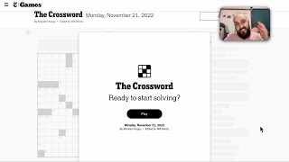 New York Times Crossword, Monday, November 21, 2022