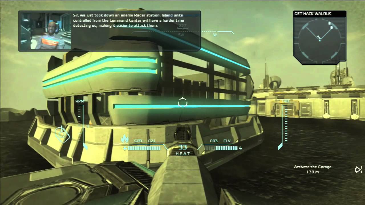 Carrier Command: Gaea Mission - Demo Gameplay (Xbox 360) - YouTube