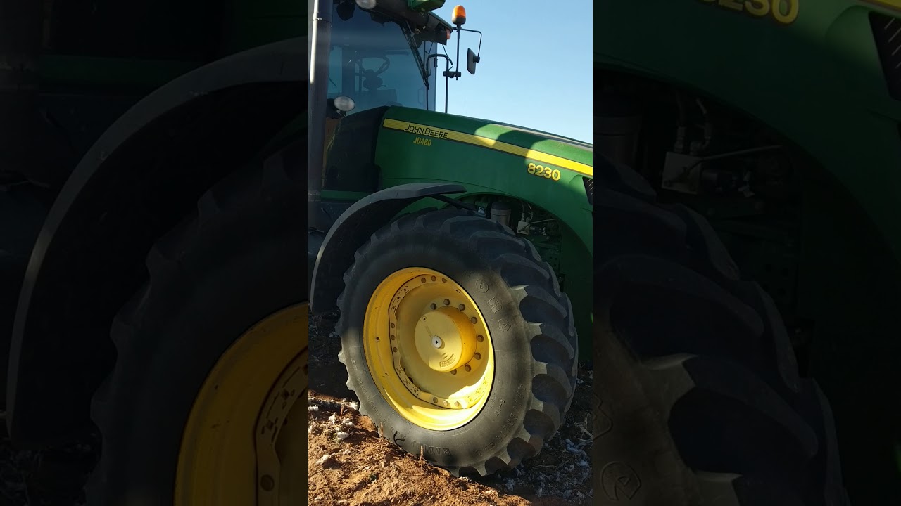 John Deere 8230 straight pipe YouTube