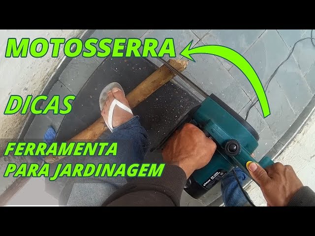 ícone De Linha Magra De Motosserra Jardim E Jardinagem Cadeia