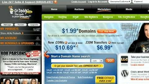 Creating Private Nameservers at godaddy.com