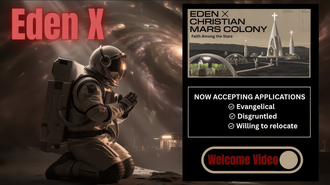 Welcome to Eden X: Christian Mars Colony