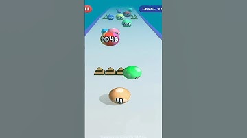 Merge 2048 run ball (android) level 42