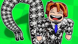 MINHAS PERNAS CRESCEM INFINITAMENTE NO ROBLOX