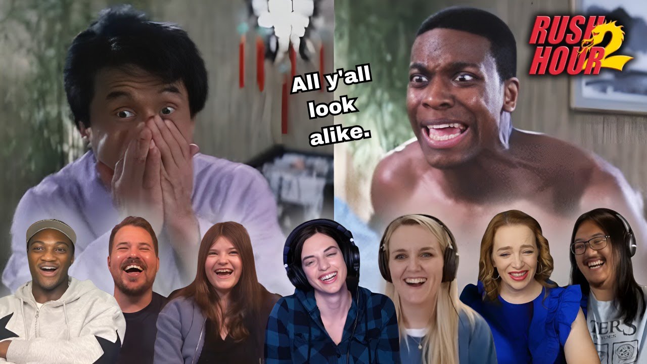BEST Reaction to ''ALL Y'ALL LOOK ALIKE'' in Rush Hour 2 | Reaction Mashup