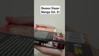 Demon Slayer Manga Vol 21 #demonslayer #manga #kimetsunoyaiba #tanjiro #hashira