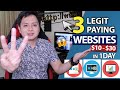 TOP 3 Legit Paying Websites and Online Jobs at Home | Pwede ka kumita ng $10-$30/Day (EASY GUIDE!)