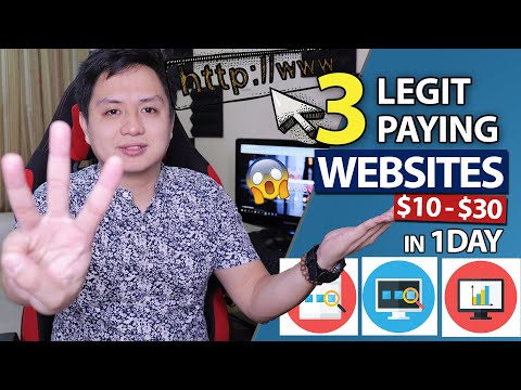 TOP 3 Legit Paying Websites and Online Jobs at Home | Pwede ka kumita ng $10-$30/Day (EASY GUIDE!)