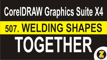 Welding Shapes Together | CorelDRAW Graphics Suite X4 - WUZZZAPP