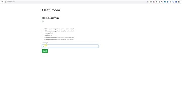 Пишем чат на Flask + SocketIO