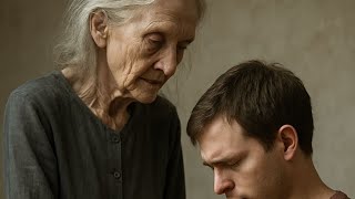 Tall old woman dominant short young man
