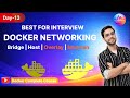 Docker Networking in 1 Video (Bridge + Host + Macvlan + Overlay