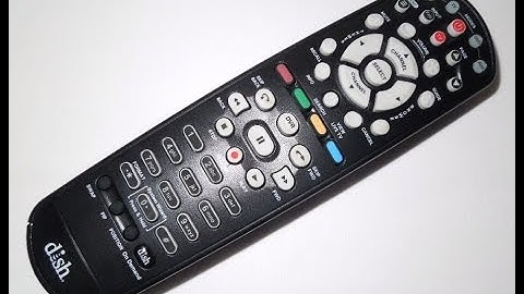 DIY How To Pair & Program Hopper Joey Dish Network Remote 40 UHF Vizio TV DVD AUX Samsung LG etc.