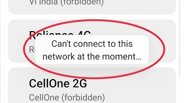 Mobile Network Fix Can